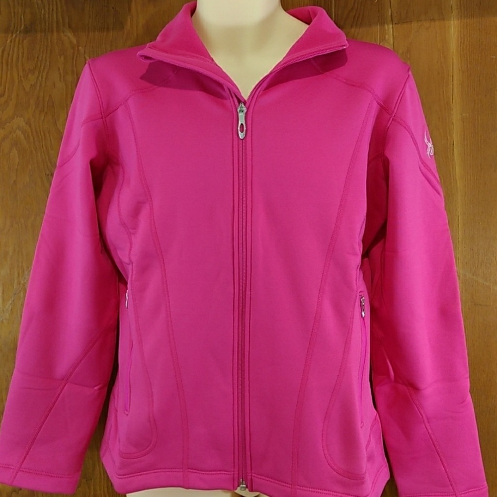 Women's Spyder Bandita jacket, Large - Pink